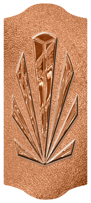 DARAY-C-602-CP-SH-CP Copper Sunburst Shimmer Copper